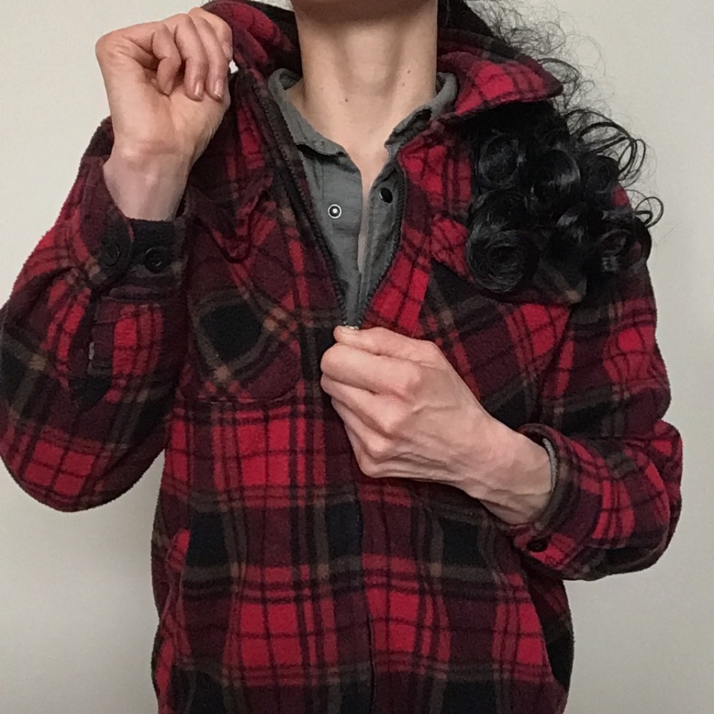 Red Plaid Jacket - Picture 15 of 16